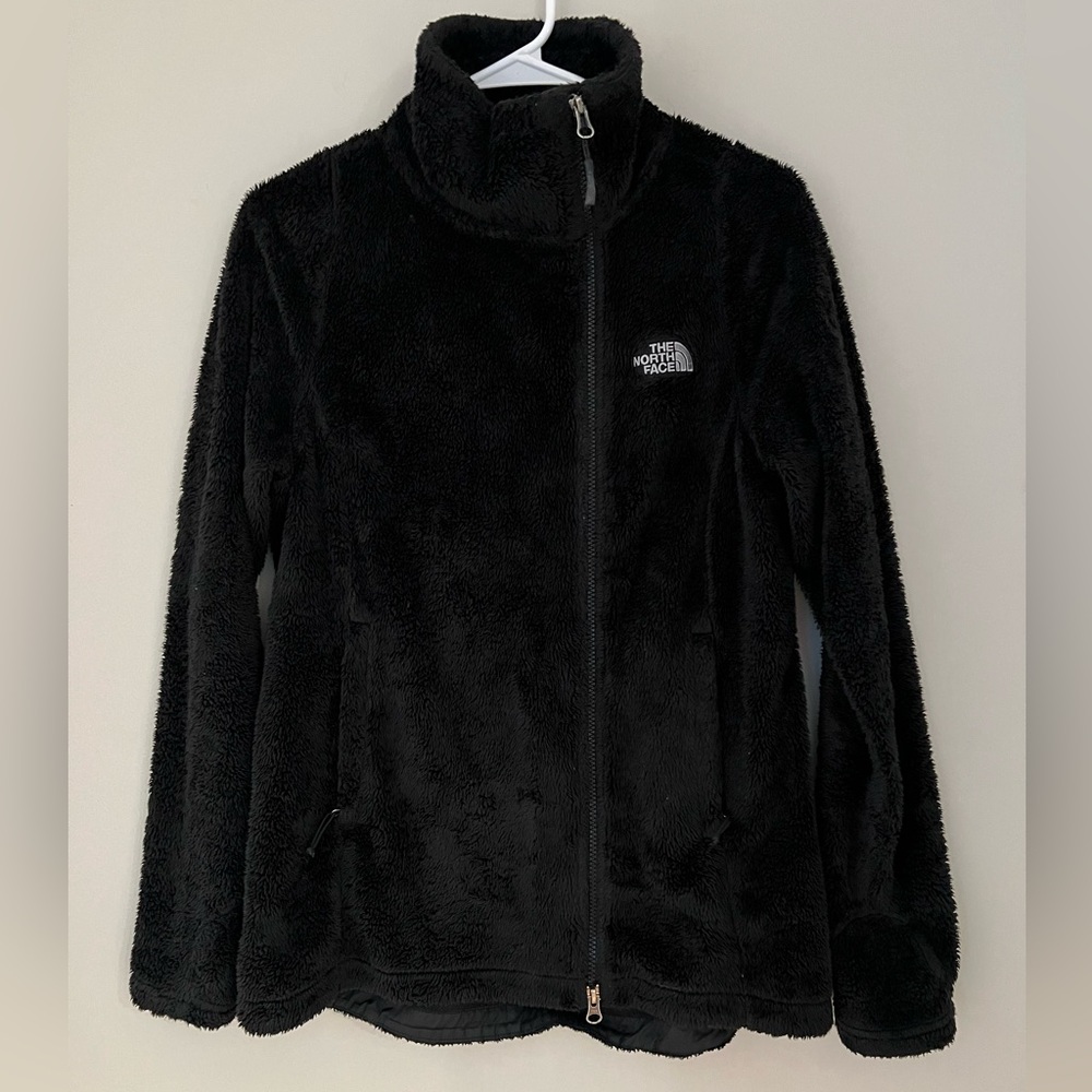 The North Face Womens Osito Parka NF0A2TED Zip Up Jacket Black Small - Picture 3 of 10